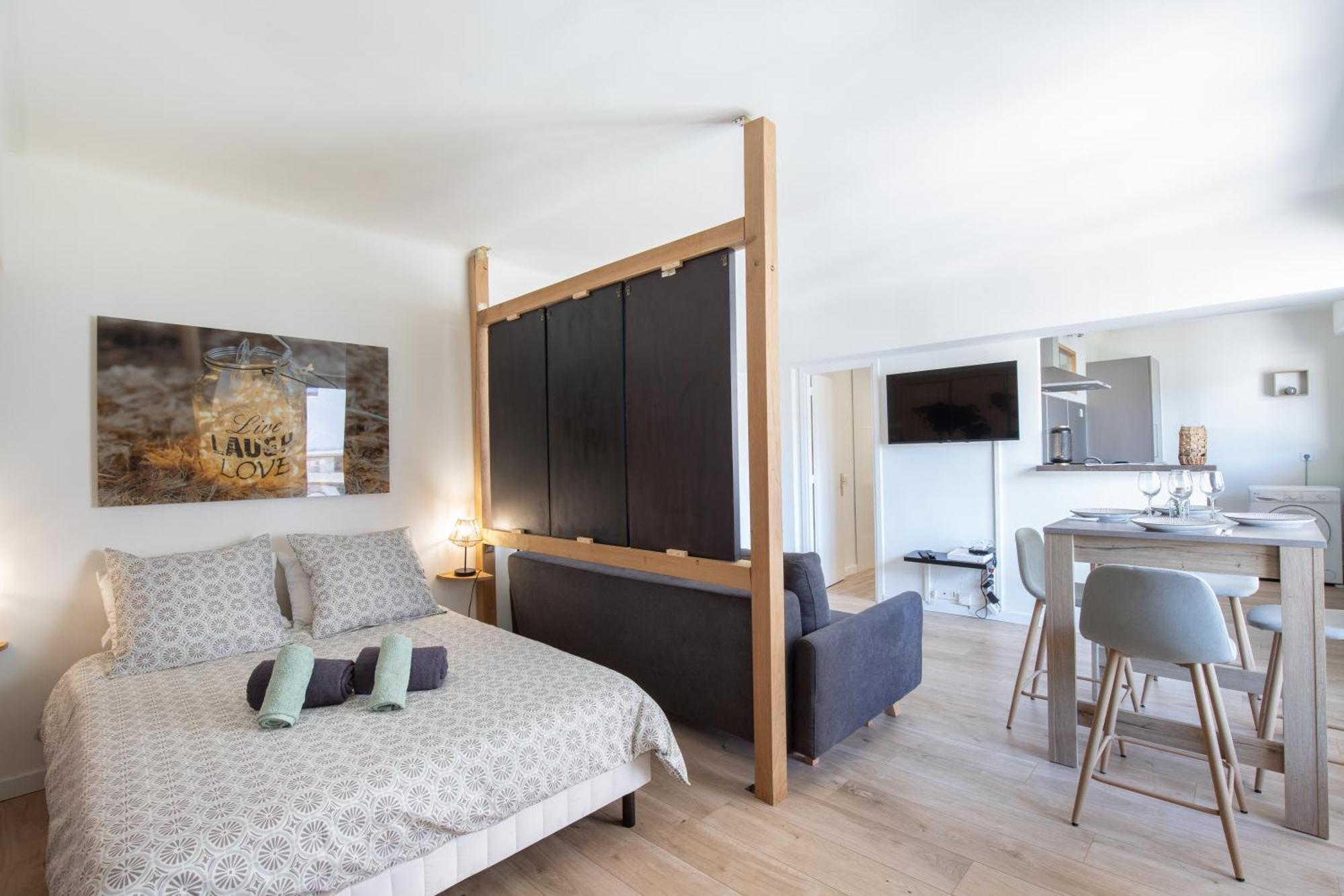 Апартаменты La Chic Riviera - Clim - Wifi - Croisette Канны Экстерьер фото